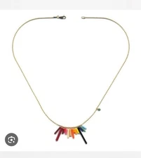 Mini Rainbow Pennant Necklace Toledo Museum Of Art