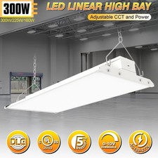 LED Linear High Bay Shop Light,300W 45000LM Eqv.1200W MH for Warehouse Garage
