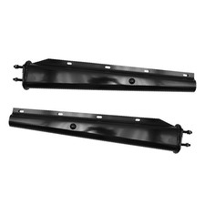 30 Inch Black Stainless Steel Mud Flap Hanger Heavy Duty Straight Bracket for