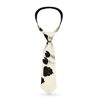 Necktie Standard - Zebra Poops Off-White/Black (Us Import) ACC NEU