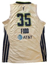 Azzi Fudd Dallas Wings Jersey Basketball WNBA Size Large Menβs