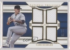 2024 Panini National Treasures Game Gear Swatches Quad 68/99 Cade Kuehler 0nr3