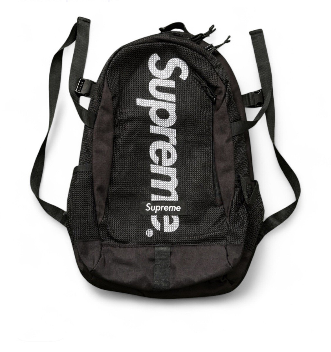 Supreme SS22 One Size Backpack - Black for sale online | eBay