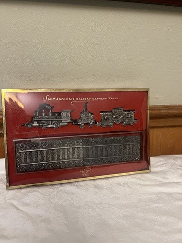 Lenox Kirk Stieff Pewter Holiday Express Train Set
