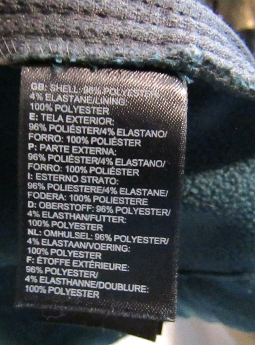 North Face Jacket Mens Large Softshell Custom Emb… - image 7