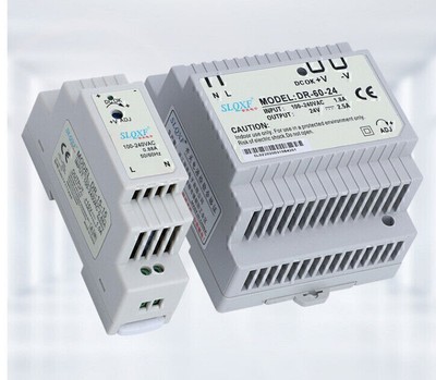 Hutschienen Netzteil DIN Rail Trafo DR-Serie 15-60W 12-24V Wechsel Schaltnetztei
