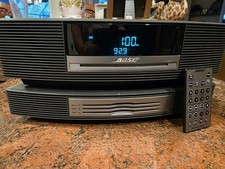 Bose Wave Music System AWRCC1 w Multi-CD Changer Remote Graphite-Radio Works