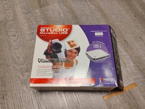 Pinnacle Studio Movie Box USB Version 9 Video Editing Capture Device