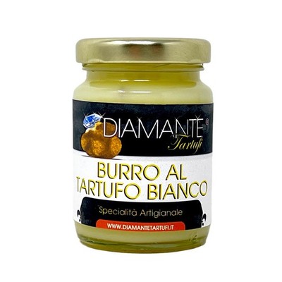 DIAMANTE TARTUFI Burro al Tartufo Bianco italienische  Butter mit weißem Trüffel