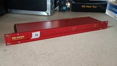 Sonifex RB-DA6G 6-Wege Stereo Verteiler Verstärker mit Output Gain Control #55