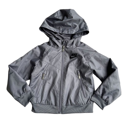 Nike 2T Gray Windbreaker Jacket | eBay
