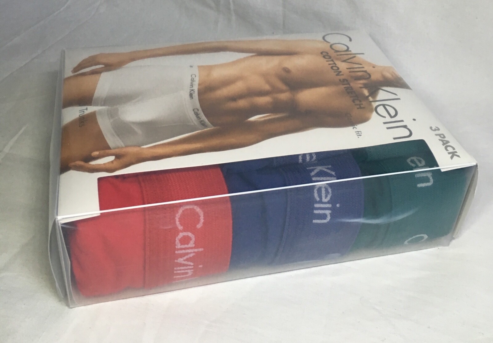Calvin Klein Cotton Stretch Trunks 3 pack - (Medium) RRP - £40 image 5