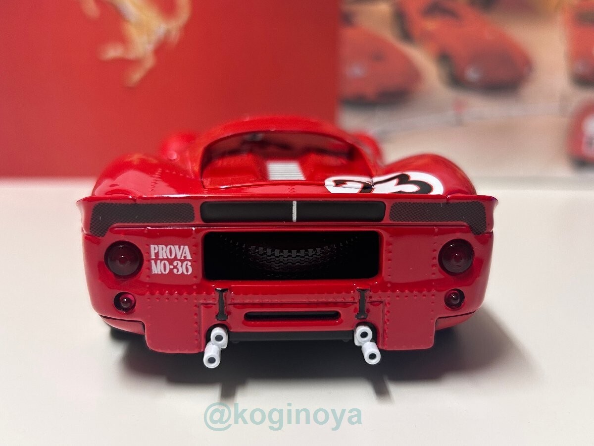 Ferrari 330 P4 #23 1/24 minicar WINNER 24H DAYTONA 1967 Ferrari Le