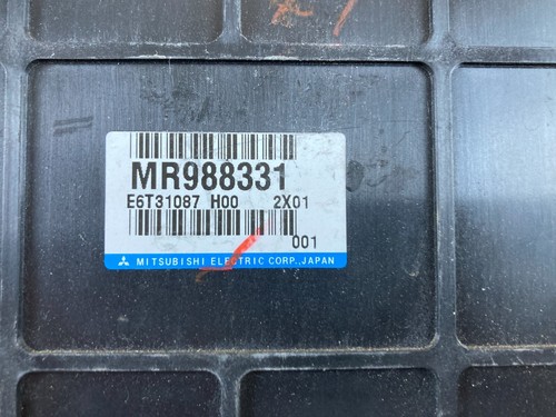 2003 03 Mitsubishi Lancer AT Engine Computer Control Module ECU ECM MR988331 OEM - Picture 2 of 3