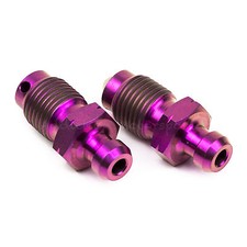 Purple Titanium Bleed Nipple Screws for Ford Focus RS MK3 Brembo  Brake Calipers
