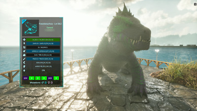 ARK Survival Ascended PvE JOKER TOP STATS Faso | Fasolasuchus 608% MD 14.2k HP