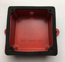 Bell Red Fire Alarm Boxes 4-3/8" x 4-3/8" NEW OSI