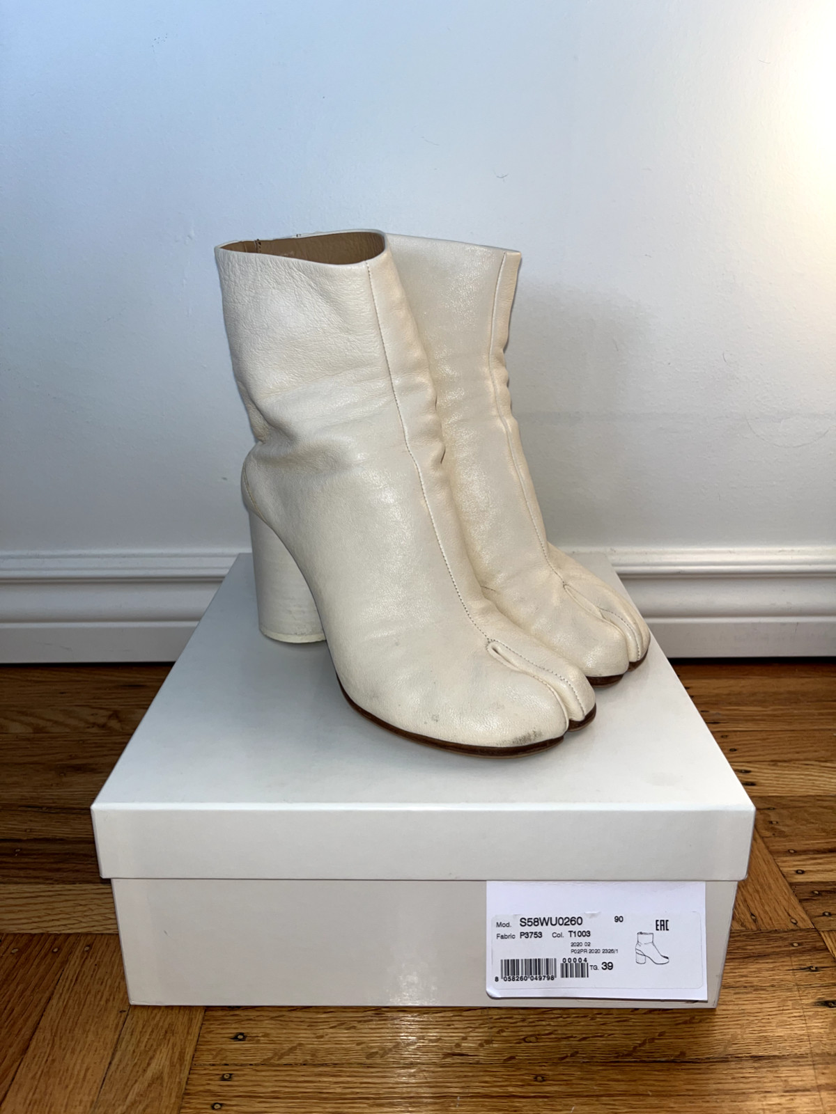 maison margiela tabi boots sizing