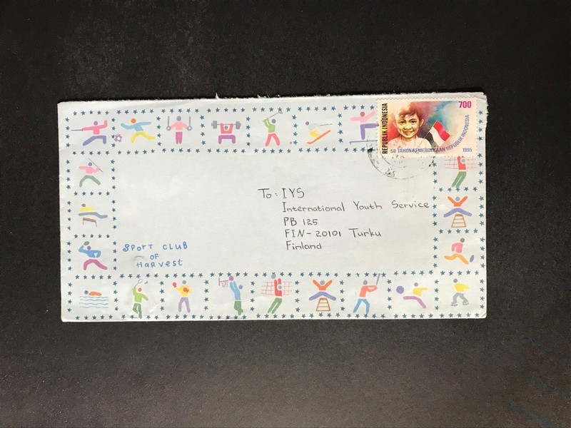 Indonesia #780//B242 Cover to Finland 1970-1999 Cover #969