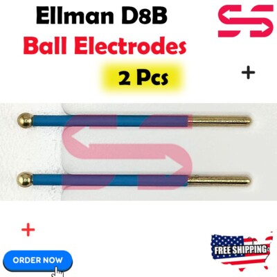 Ellman Surgitron D8B 2.36mm Reusable Ball Electrodes Compatible Replacement - CE