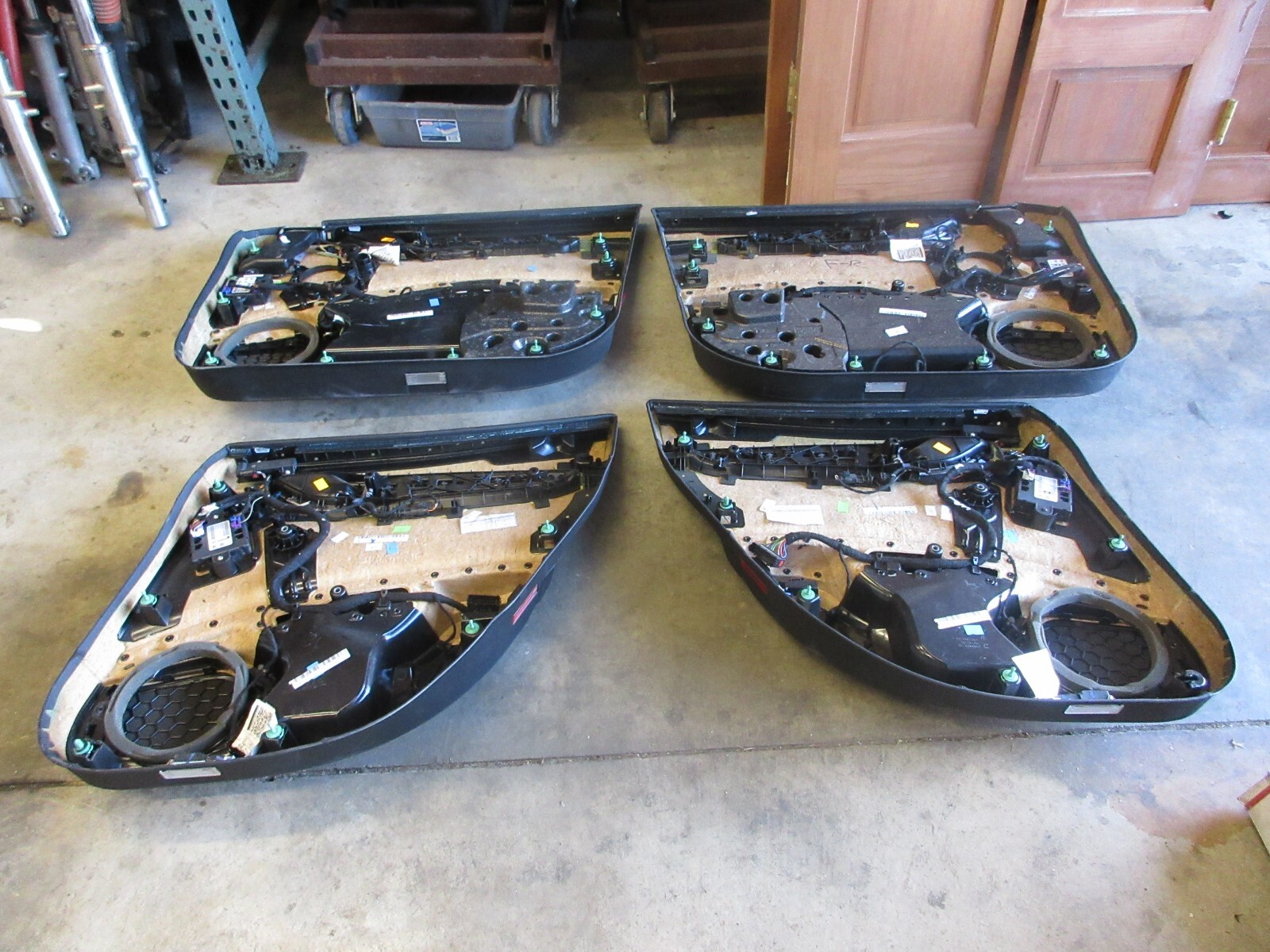 14-17 2017 Maserati Ghibli FRONT REAR DOOR PANELS PANEL LEFT RIGHT DRIVER
