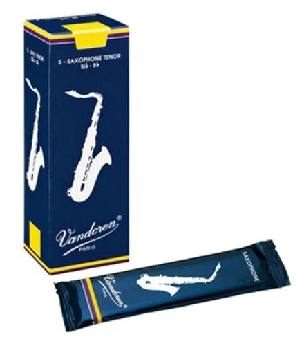 Vandoren Classic Blau Tenorsaxophonblätter Blätter Tenor Saxophon 2,0 zu 5 Stück