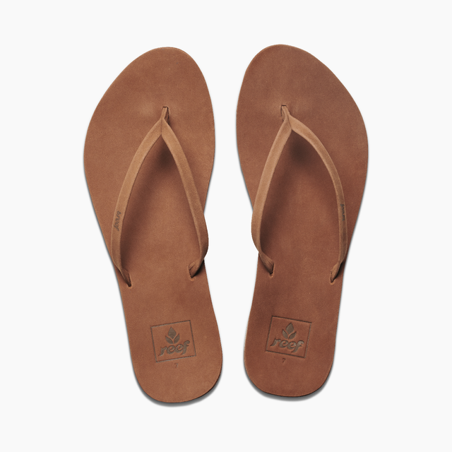 Women's REEF Cushion Bounce Slim LE Flip Flop Sandal Cocoa | eBay