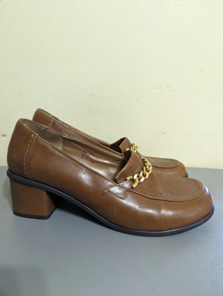 Женские туфли-лодочки на платформе Apostrophe, коричневые, размер 8 М - Изображение 2 из 4