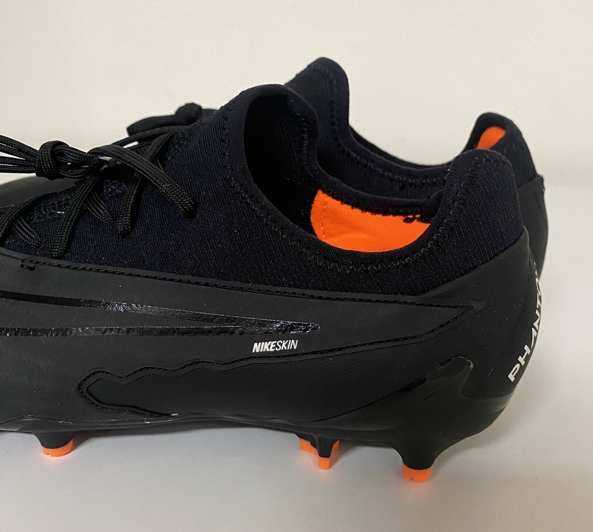 Nike Phantom GX Pro FG Mens Sz 9.5 Black Total Orange Soccer Nike Phantom GX Pro FG Mens Sz 9.5 Black Total Orange Soccer