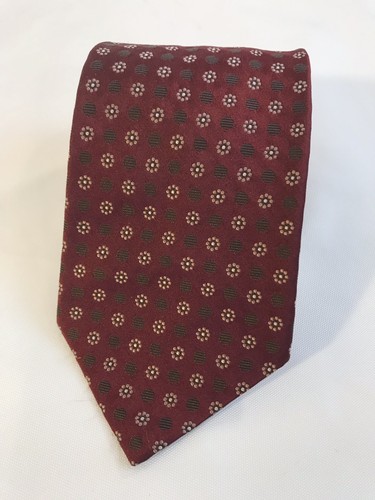 Banana Republic Geometric Circle Patterns Silk Men's Neck Tie USA (T3) - 第 2/4 張圖片