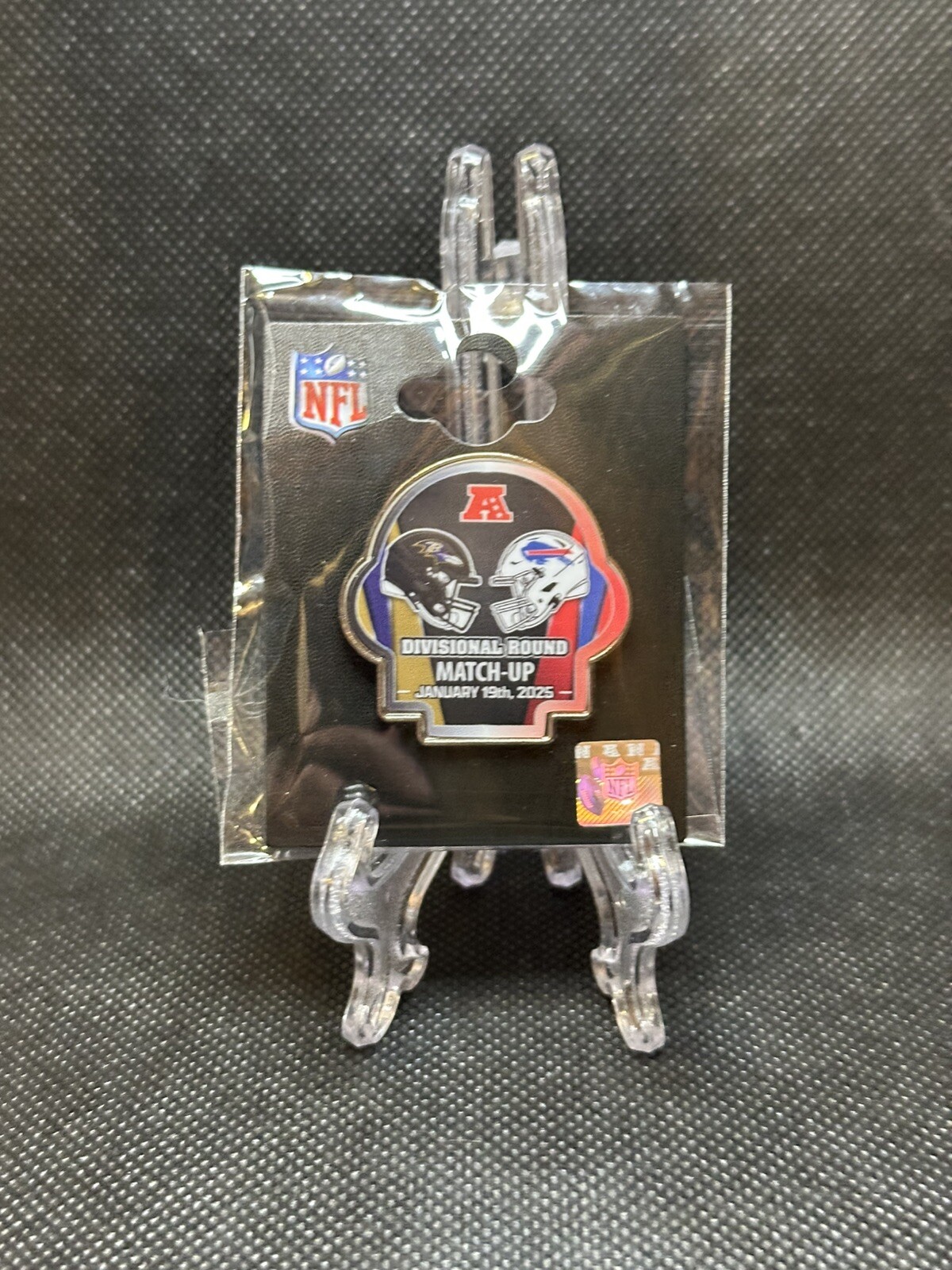🔥1/19/2025 Buffalo Bills VS Baltimore Ravens AFC Divisional Playoff GameDay Pin