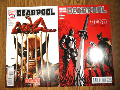 Deadpool #50 & 51 Dead Run Set (2) Wolverine X-Force 1. Druck Marvel