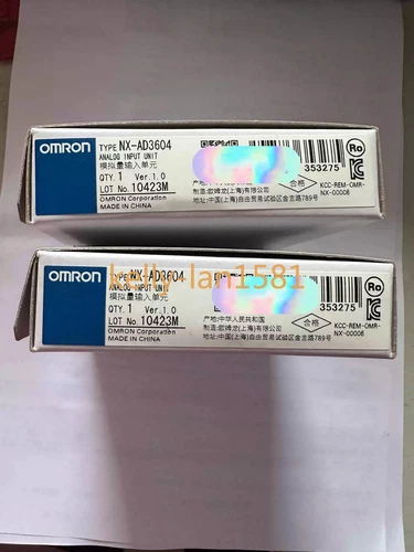 100% Test 1pcs Omron NX-AD3604 Analog Input Unit