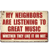 Funny Sarcasm Metal Tin Aluminum Signs Garage Backyard Patio Decor Outdoor  Ind