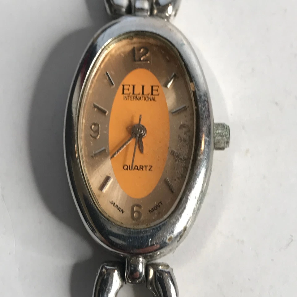 Reloj de pulsera de cuarzo para mujer Elle International movimiento Japón Foto 3 de 4
