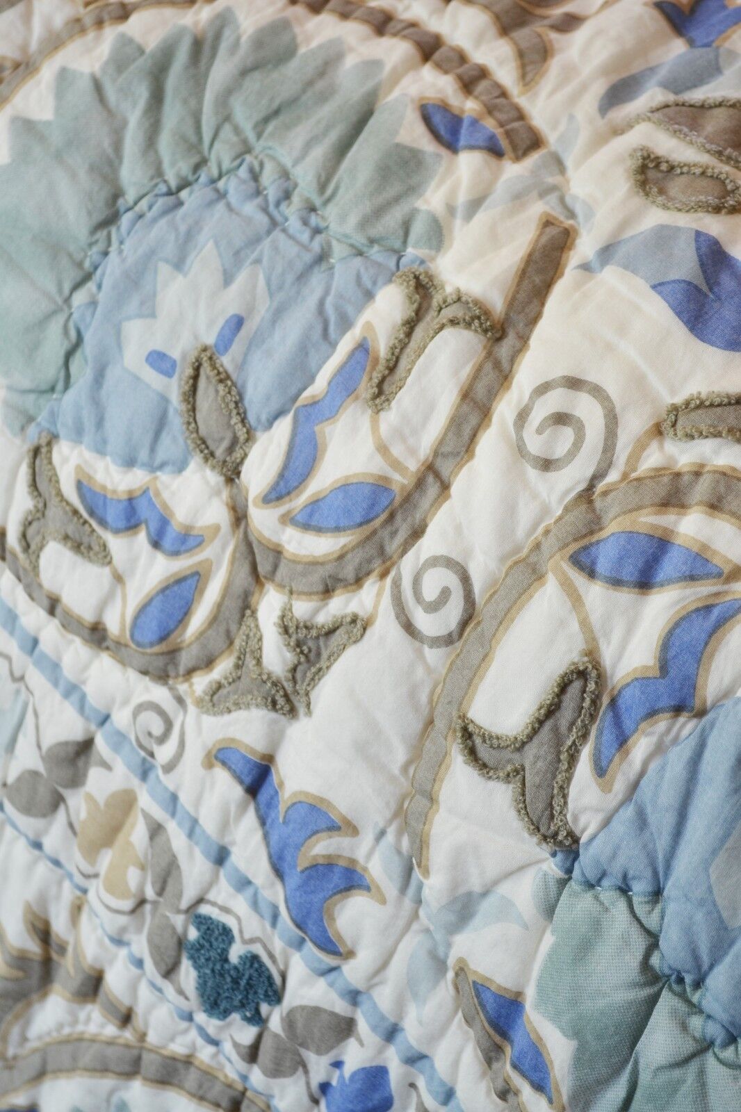 SOFT SURROUNDINGS JARDIN MAROC QUILT QUEEN eBay