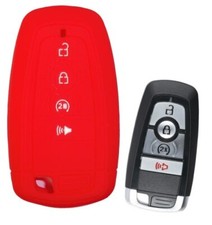 Keyless Key Fob Rubber Remote Cover For Ford Bronco Edge Ranger Maverick Keyless Key Fob Rubber Remote Cover For Ford Bronco Edge Ranger Maverick