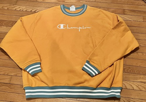 Vintage Champion Reverse Weave Orange 