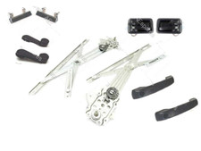 Window Regulator Inoutside Crank Pull Door Handles For 86-93 Suzuki Samurai S2u