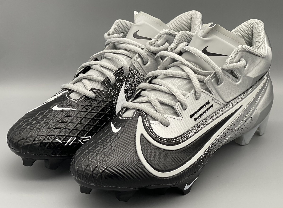 Nike Vapor Edge Elite 360 2 Football Cleats Silver Black DA5457