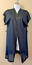 Vtg. Spotlight New York Sheer Mid-Length Robe Sz. M No Belt Excellent Condition