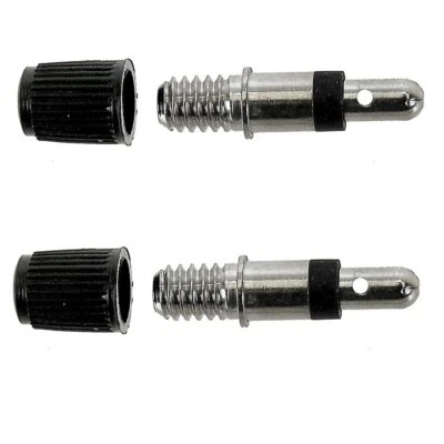 RV-PARTS Dunlopventile Fahrradschlauch Ventile Blitzventil Ventileinsatz Ventil 2er Set
