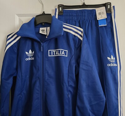【美品】 original BECKENBAUER XL ネイビー Adidas Originals Men's ITALY Beckenbauer Track Suit (Jacket