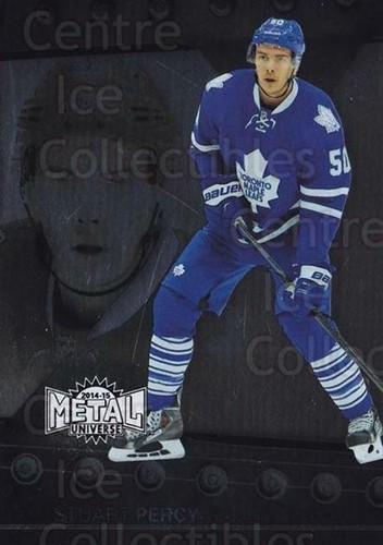2014 Fleer Showcase Stuart Percy [Red] #35 card