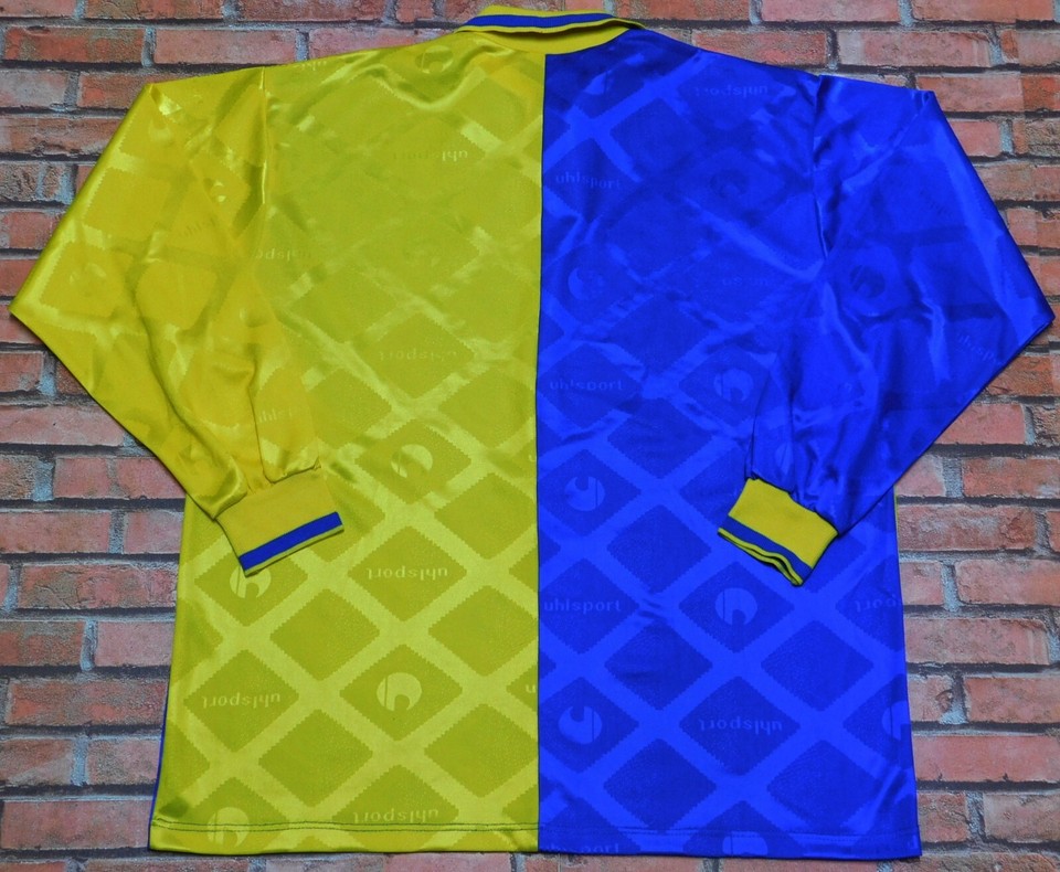 Lot De Maillots Vintage Uhlsport Années 90 – Tailles M Et XL, Fabriqué En Allemagne, Porté