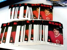 1986 TOPPS ORIGNAL ALL PETE ROSE 100CT CINCINNATI REDS VINTAGE MINT