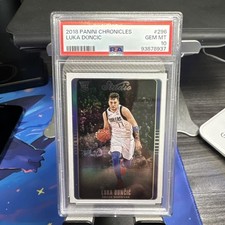 2018-19 Panini Chronicles - Studio #296 Luka Doncic (RC) PSA 10 Gem Mint