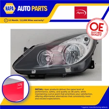 Headlight Headlamp fits OPEL CORSA D 1.3D Right 06 to 11 O/S Driver Side Apec