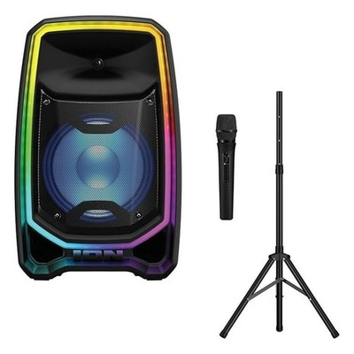 ION Total PA Freedom High-Power Speaker System with, Wireless Microphone,