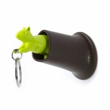 Squirrel Key Ring and Key Holder Orange by QUALY